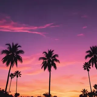 sunset aesthetic wallpaper