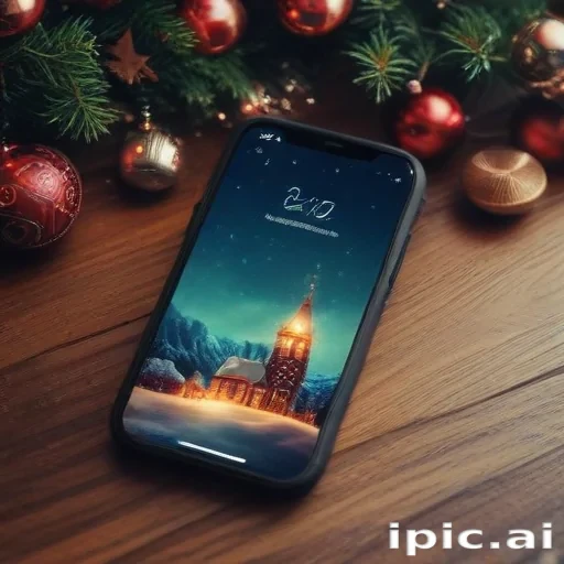 iphone christmas wallpaper aesthetic