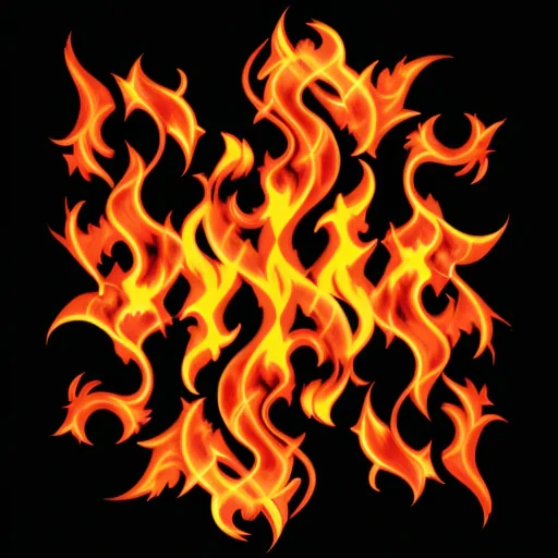 flames transparent background