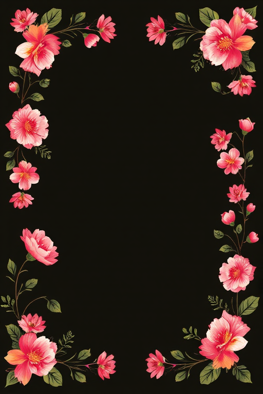 floral border png