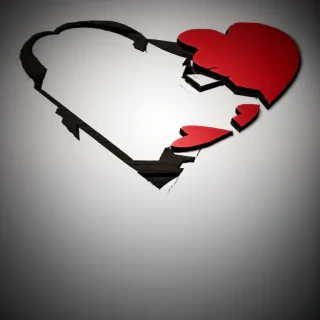 broken heart wallpaper