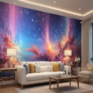 holographic wallpaper