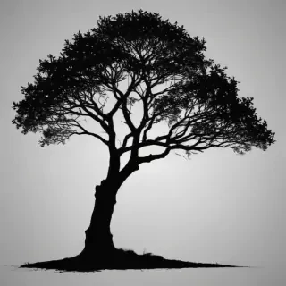 tree png silhouette