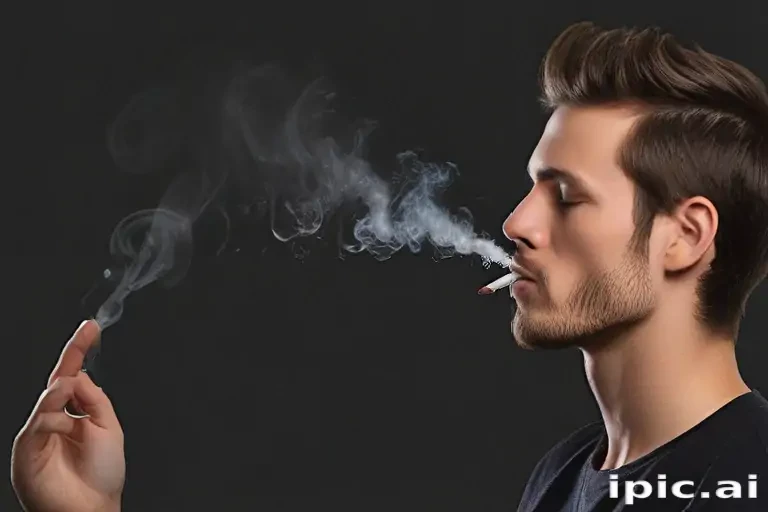 smoking transparent background
