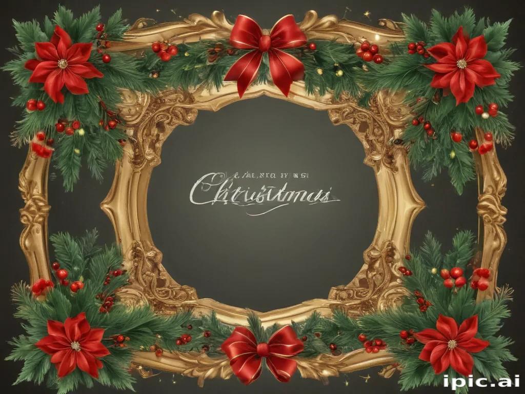 christmas frame clipart
