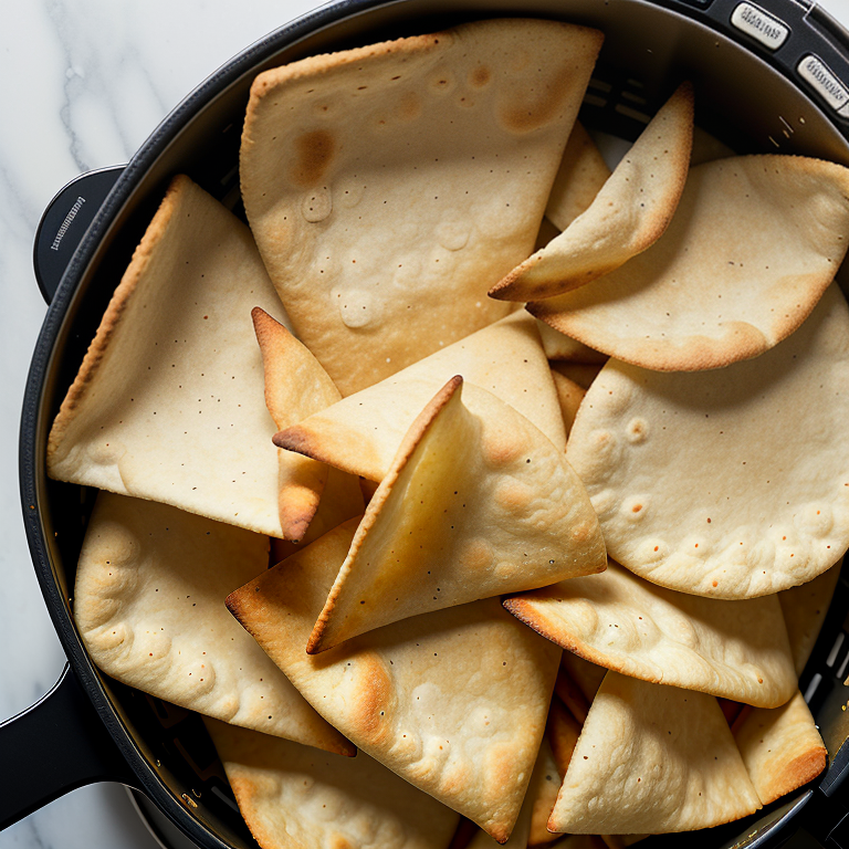 how to make pita chips in air fryer