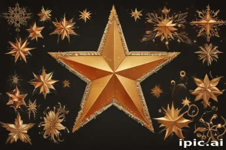 christmas star clipart