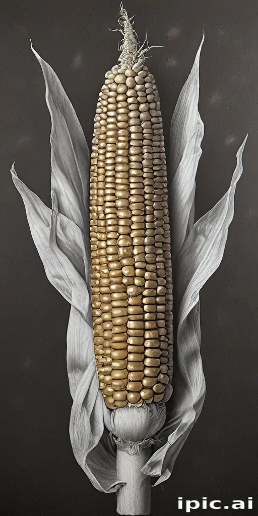 corn drawing