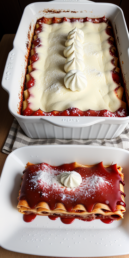 dessert to go with lasagna