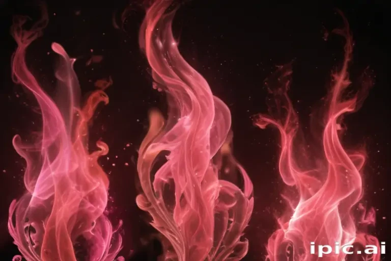pink flames png