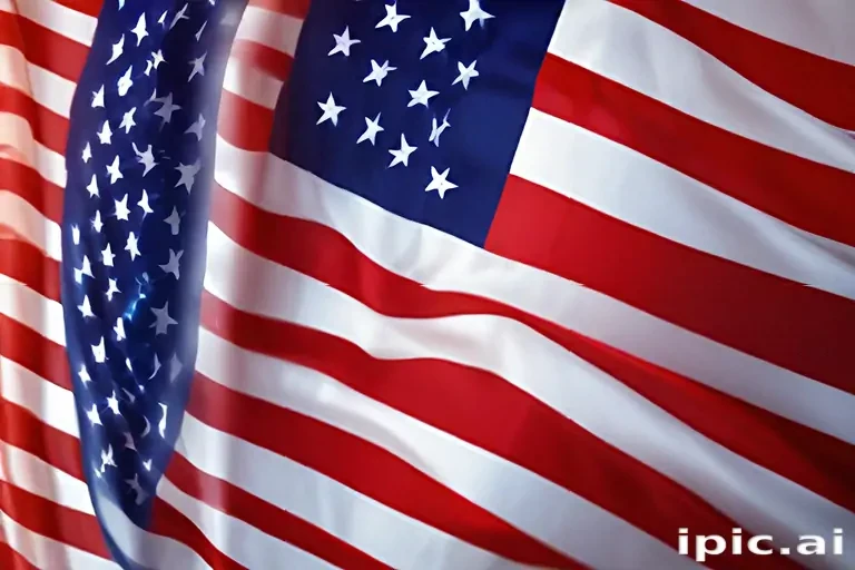 united states flag transparent