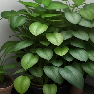 zoom background plants