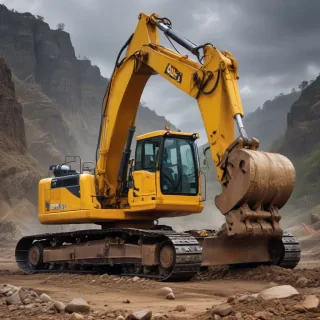 excavator wallpaper