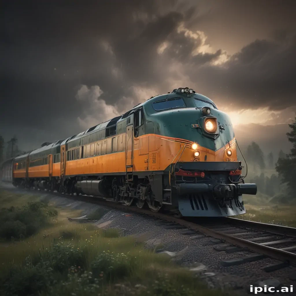 train transparent