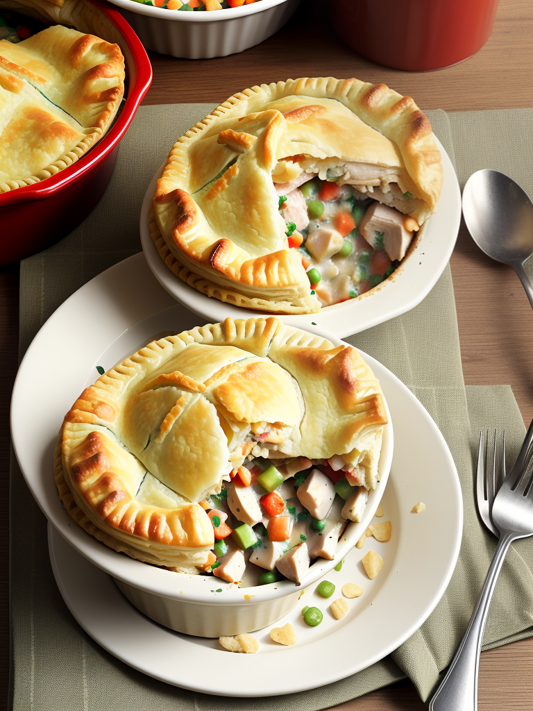 chicken pot pie with red lobster biscuits