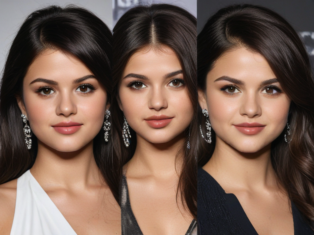 selena gomez then vs now