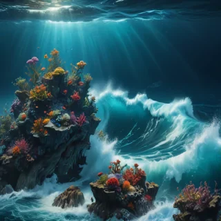 deep ocean wallpaper