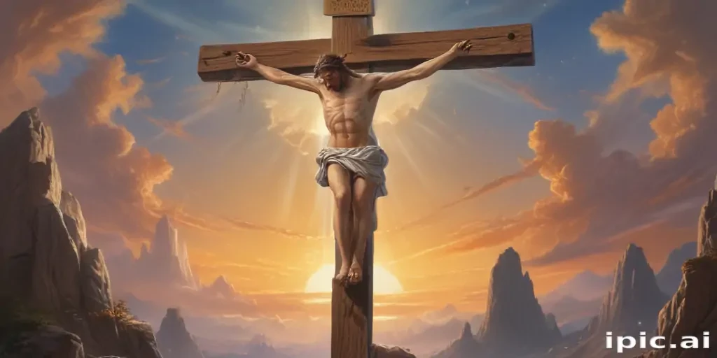 image christ on the cross