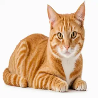 orange cat png