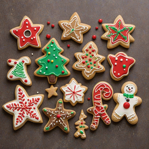 clip art christmas cookies