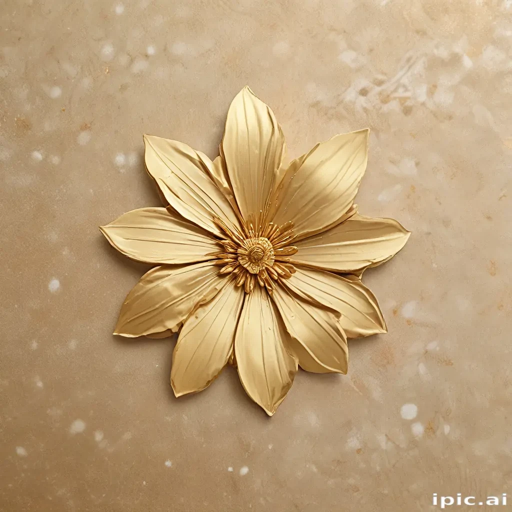 gold flower