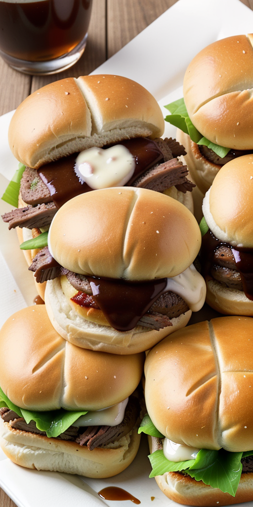 french dip sliders hawaiian rolls