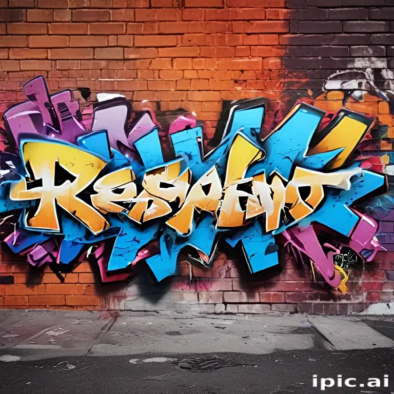 graffiti art background
