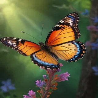 screensaver butterfly
