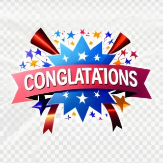 congratulations transparent background