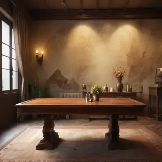 background with table