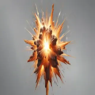 explosion transparent background