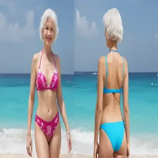 ai granny bikini
