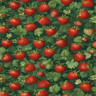 aesthetic strawberry wallpaper