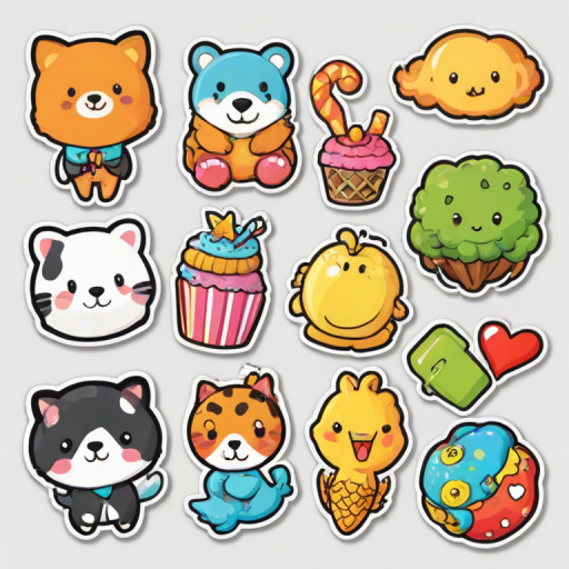 free digital stickers png