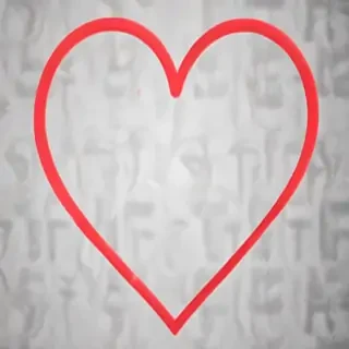 heart outline png