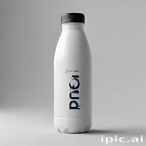 water bottle mockup