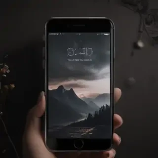 wallpaper for phone aesthetic black