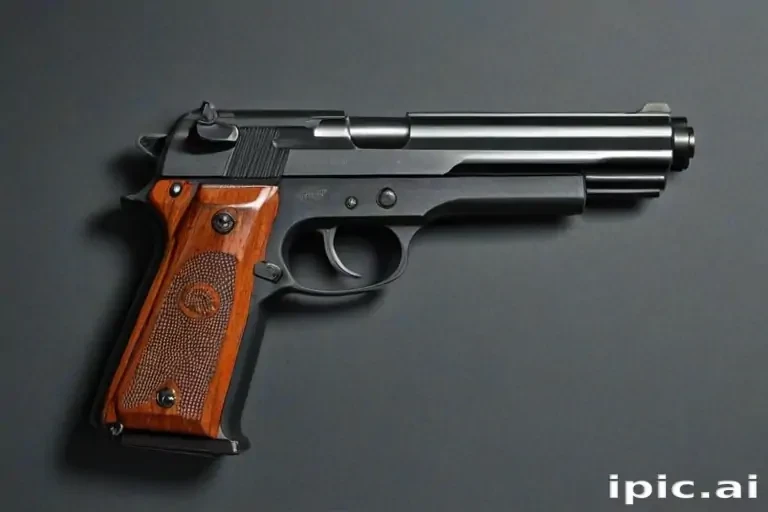 gun no background