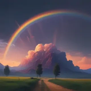 aesthetic wallpapers rainbow