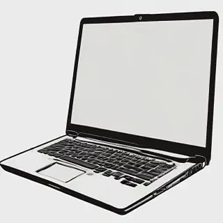 clipart of laptop