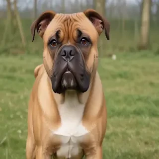 staffy bull bullmastiff