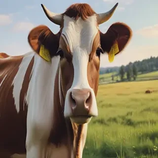 aesthetic cow print