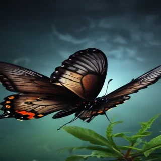 black butterfly wallpaper hd