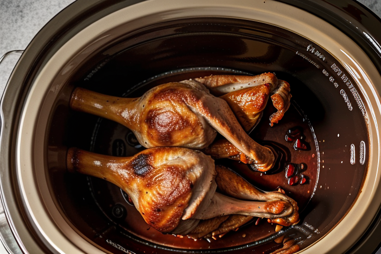 turkey legs in the crock pot