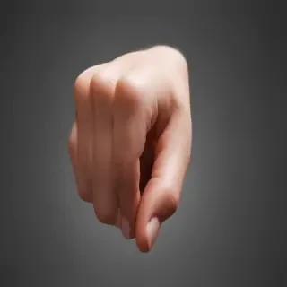 point finger png