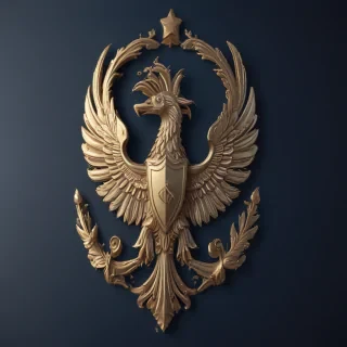 navy background