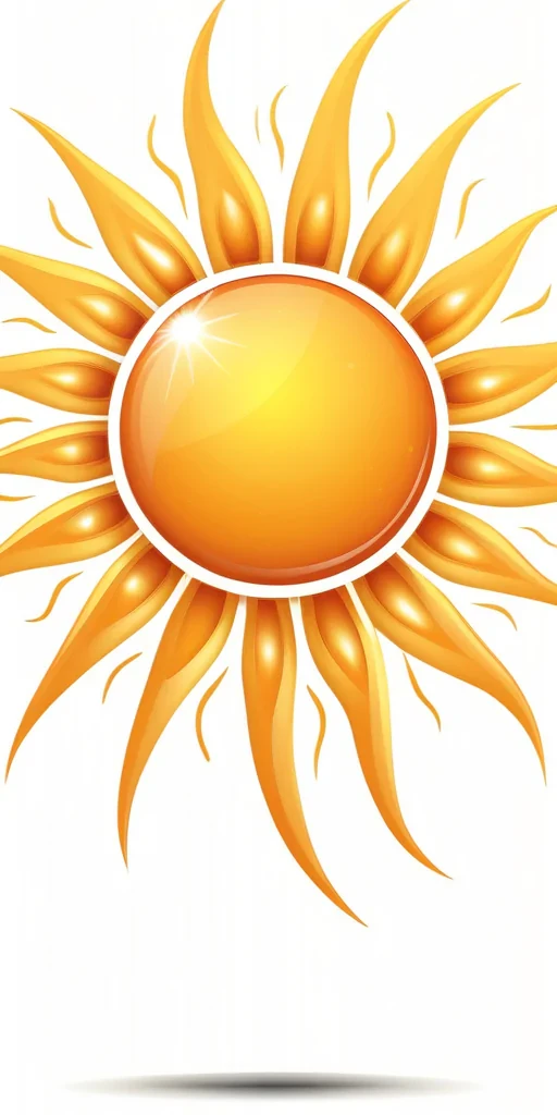 sun clipart transparent background