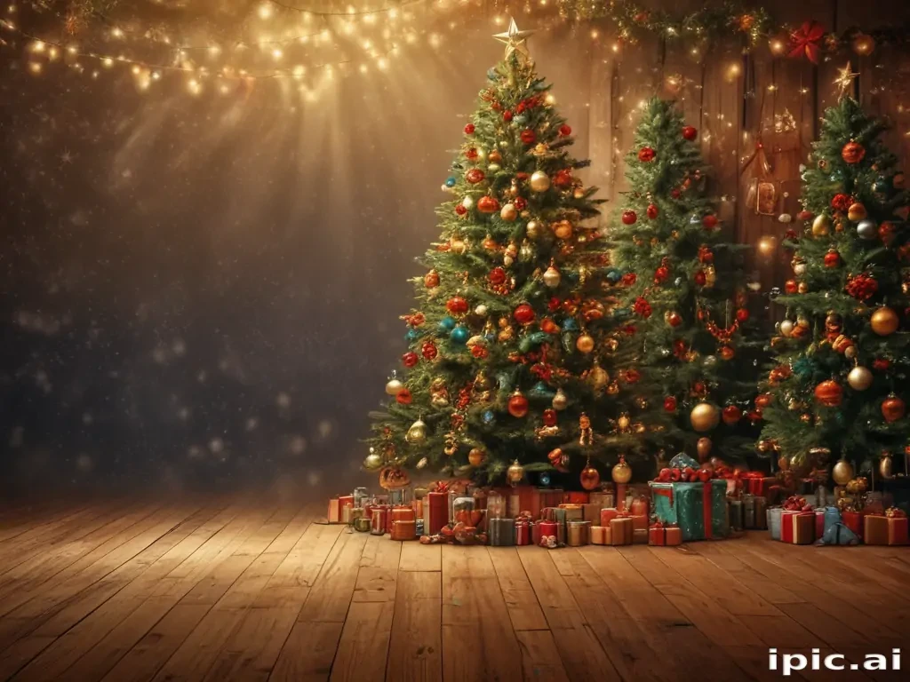 high resolution christmas backdrop