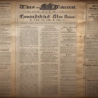 old newspaper background