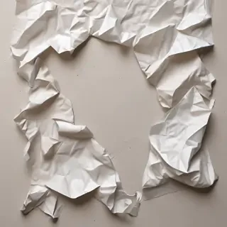 crumpled paper overlay